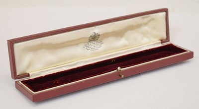Lot 101 - 20th century Asprey & Co jewellery box