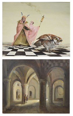 Lot 438 - Deborah Jones (1921-2012) - Two oils on board