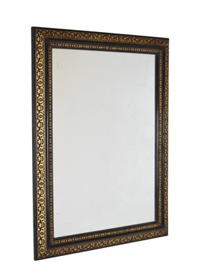 Lot 402 - Wall mirror with decorative frame