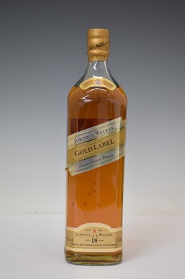 Lot 399 - Johnnie Walker 'Gold Label' and La Croix Des Papes Châteauneuf-du-Pape