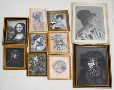 Lot Anne Pomerance, (fl. mid 20th century) - Group of portraits
