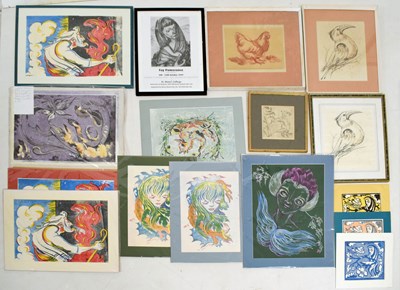 Lot After (Violet) Fay Pomerance, (1912-2001) - Assorted prints