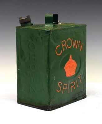 Lot 674 - Motoring Interest - Vintage Crown Spirit petrol can
