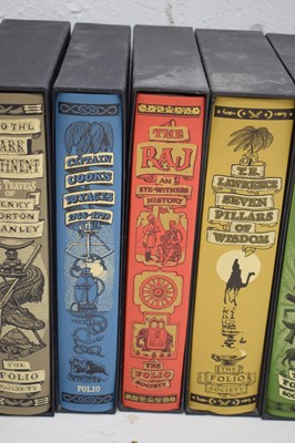Lot 377 - Folio Society - Exploration and travel, nine books