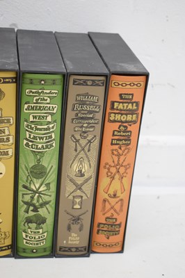 Lot 377 - Folio Society - Exploration and travel, nine books