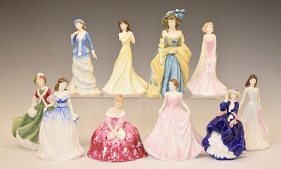 Lot 318 - Royal Doulton - Collection of ten porcelain figures