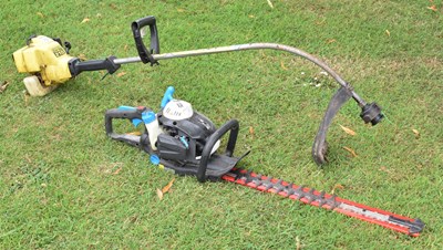 Lot 557 - Mac Allister petrol driven hedge trimmer