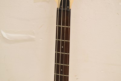 Lot 260 - Mad Axe by Aria Pro II four-string electric guitar