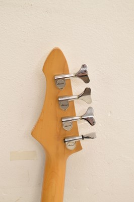 Lot 260 - Mad Axe by Aria Pro II four-string electric guitar