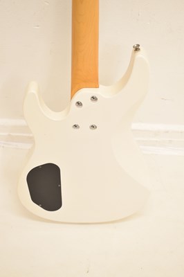 Lot 260 - Mad Axe by Aria Pro II four-string electric guitar