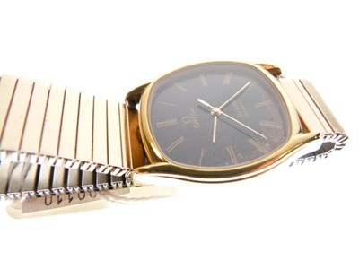 Lot 98 - Omega - Gentleman's gold-plated De Ville Quartz wristwatch