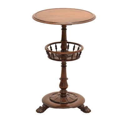 Lot 540 - Victorian mahogany occasional table