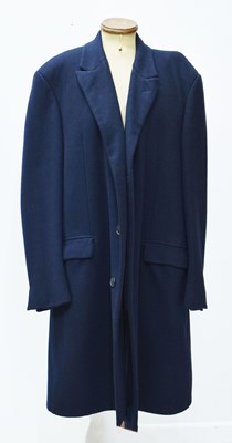 Lot 262 - Anthony Sinclair single-breasted Chesterfield overcoat in dark navy