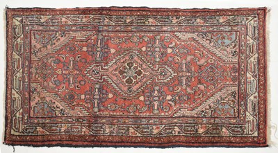 Lot 486 - Small mid 20th century Persian wool rug