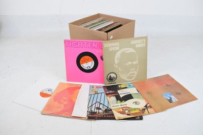 Lot 702 - Large quantity of 85x LP records, mainly reggae