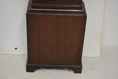 Lot 499 - George III oak and mahogany 8-day longcase clock, J. Arnold, London