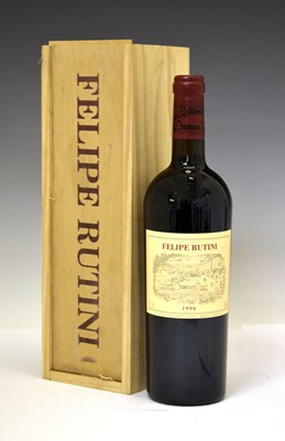 Lot 537 - Rutini - Felipe Rutini, Vino Fino Tinto, 1996