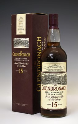 Lot 552 - Glendronach Single Highland Malt Scotch Whisky, aged 15 years