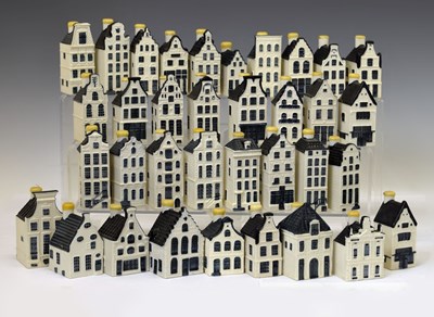 Lot 579 - Collection of thirty-five Characteristic Old Dutch Houses miniatures