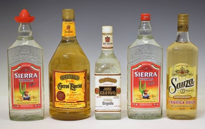 Lot 409 - Tequila - Sierra silver tequila, etc