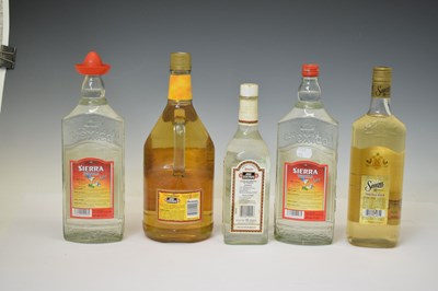Lot 409 - Tequila - Sierra silver tequila, etc