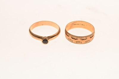 Lot 25 - Two rings