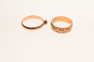 Lot 25 - Two rings