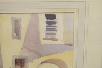 Lot 336 - Edward Brian Seago, RWS, RBA, (British, 1910-1974) - Watercolour - The Quay, Chioggia