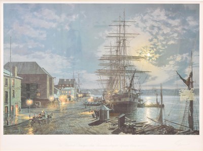 Lot 465 - John Stobart (British 1929-2023) - Limited edition print - Sydney Blackwall Passenger Ship