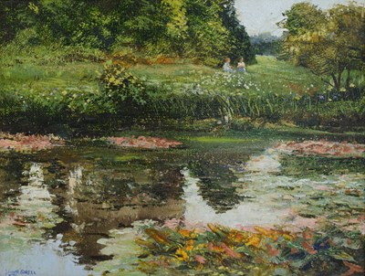 Lot 426 - Peter Snell (British, b. 1935) - Oil on canvas - 'New Forrest, 1977'