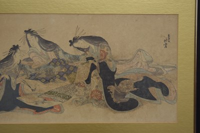 Lot 364 - Attributed to Toyokuni III (Kunisada), (1786-1864) - Japanese woodblock print
