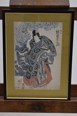 Lot 364 - Attributed to Toyokuni III (Kunisada), (1786-1864) - Japanese woodblock print