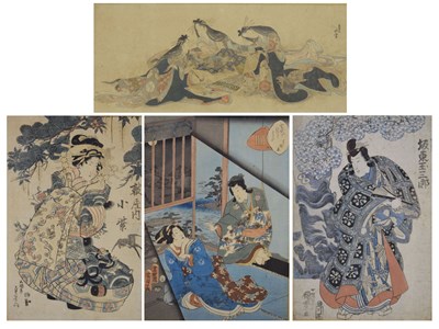 Lot 364 - Attributed to Toyokuni III (Kunisada), (1786-1864) - Japanese woodblock print