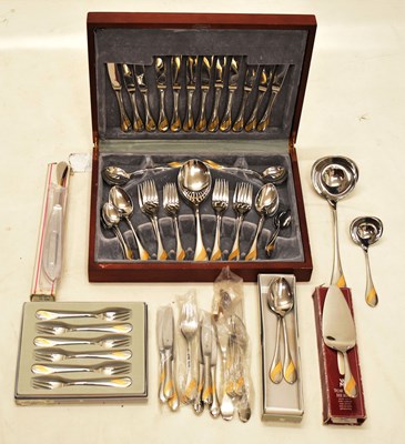 Lot 244 - Canteen of WMF Cromargan pattern stainless steel cutlery