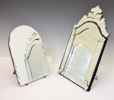 Lot 524 - Laura Ashley table easel mirror and one other