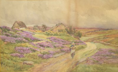 Lot 428 - John Hodgson Campbell (1855-1927) - Watercolour - 'Fernie Gill, Blanchland'