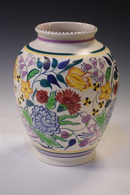 Lot 351 - Large Poole Pottery 'Traditional' series vase