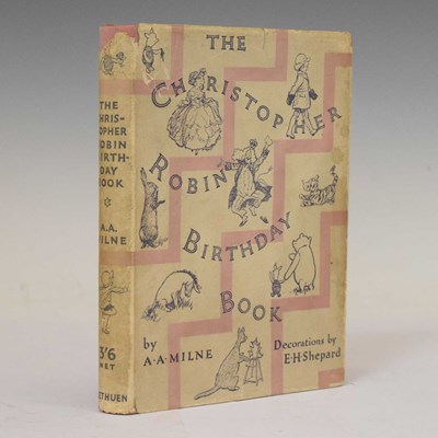 Lot 517 - Milne, A. A. - 'The Christopher Robin Birthday Book' - First edition with dust wrapper 1930