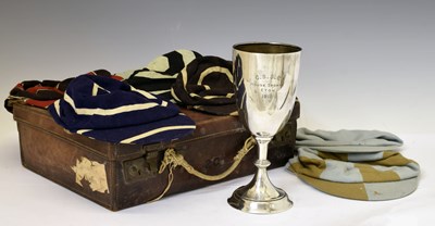 Lot 93 - Eton College - George V silver Eton College sporting trophy cup, etc