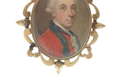 Lot 276 - Attributed to John Smart, (1742-1811) - George III portrait miniature on ivory
