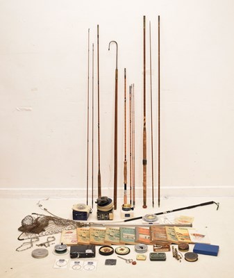 Lot 348 - Collection of Hardy fishing accessories