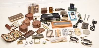 Lot 347 - A collection of vintage and modern fishing memorabilia