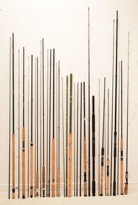 Lot 342 - A collection of fishing rods