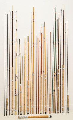 Lot 344 - A collection of mainly mid 20th century finishing rods