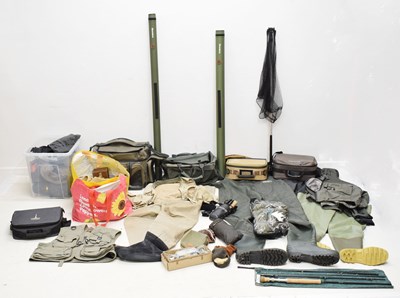Lot 345 - A large collection of fishing equipment