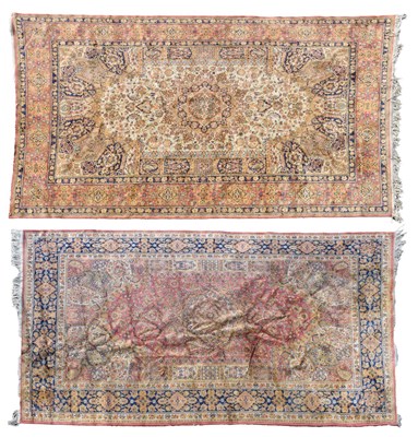 Lot 663 - Two Indian wool rugs