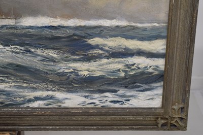 Lot 300 - Montague Dawson, FRSA, RSMA (1895-1973) - Oil on canvas - 'H.M.S. Eskimo'