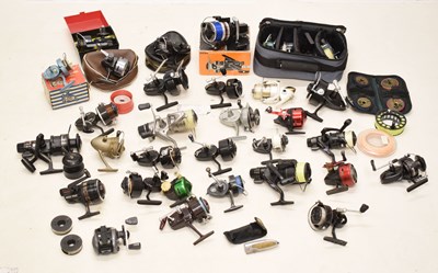 Lot 331 - A collection of spinning fishing reels