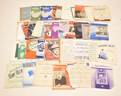 Lot 365 - Collection of vintage musical scores