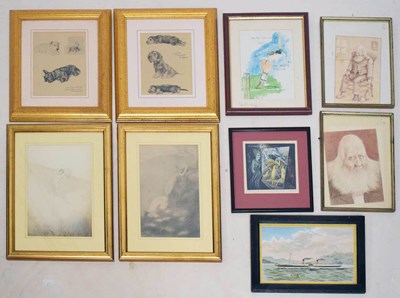 Lot 540 - Assorted prints